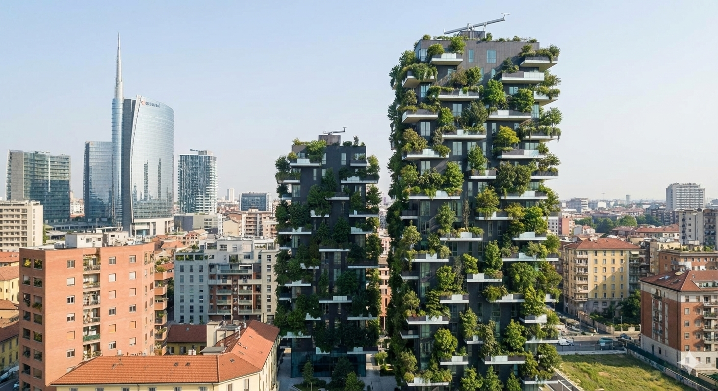 Modern residential building